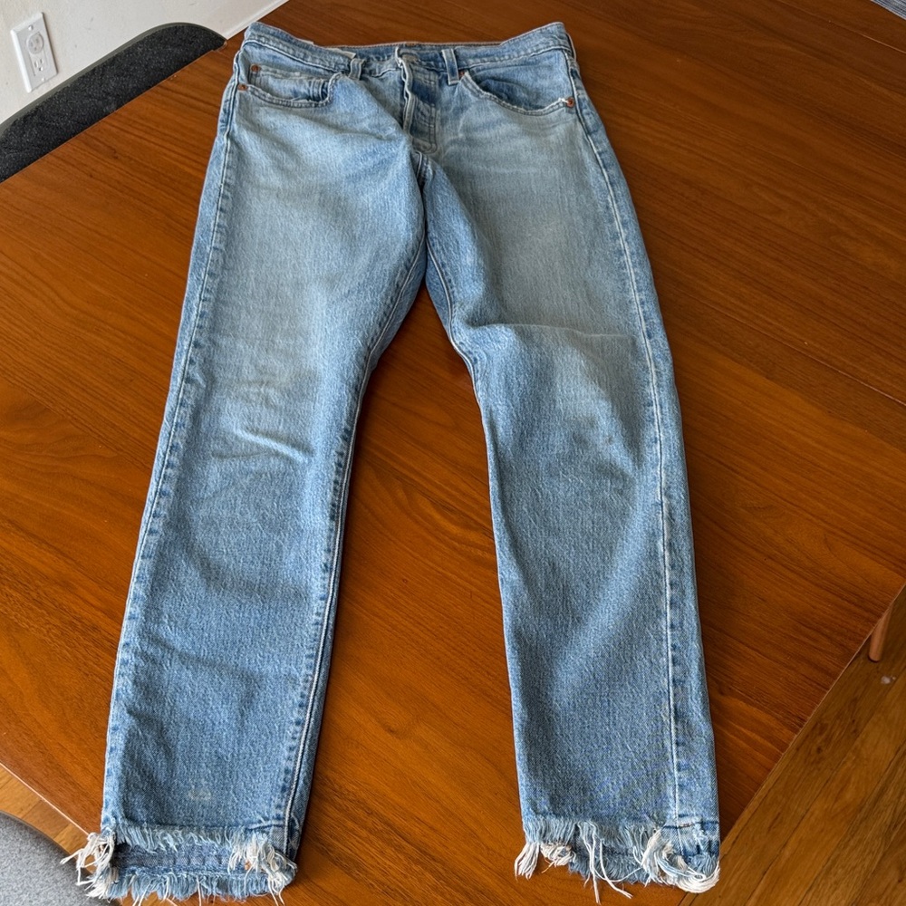 Levi's Light Blue High Rise Jeans